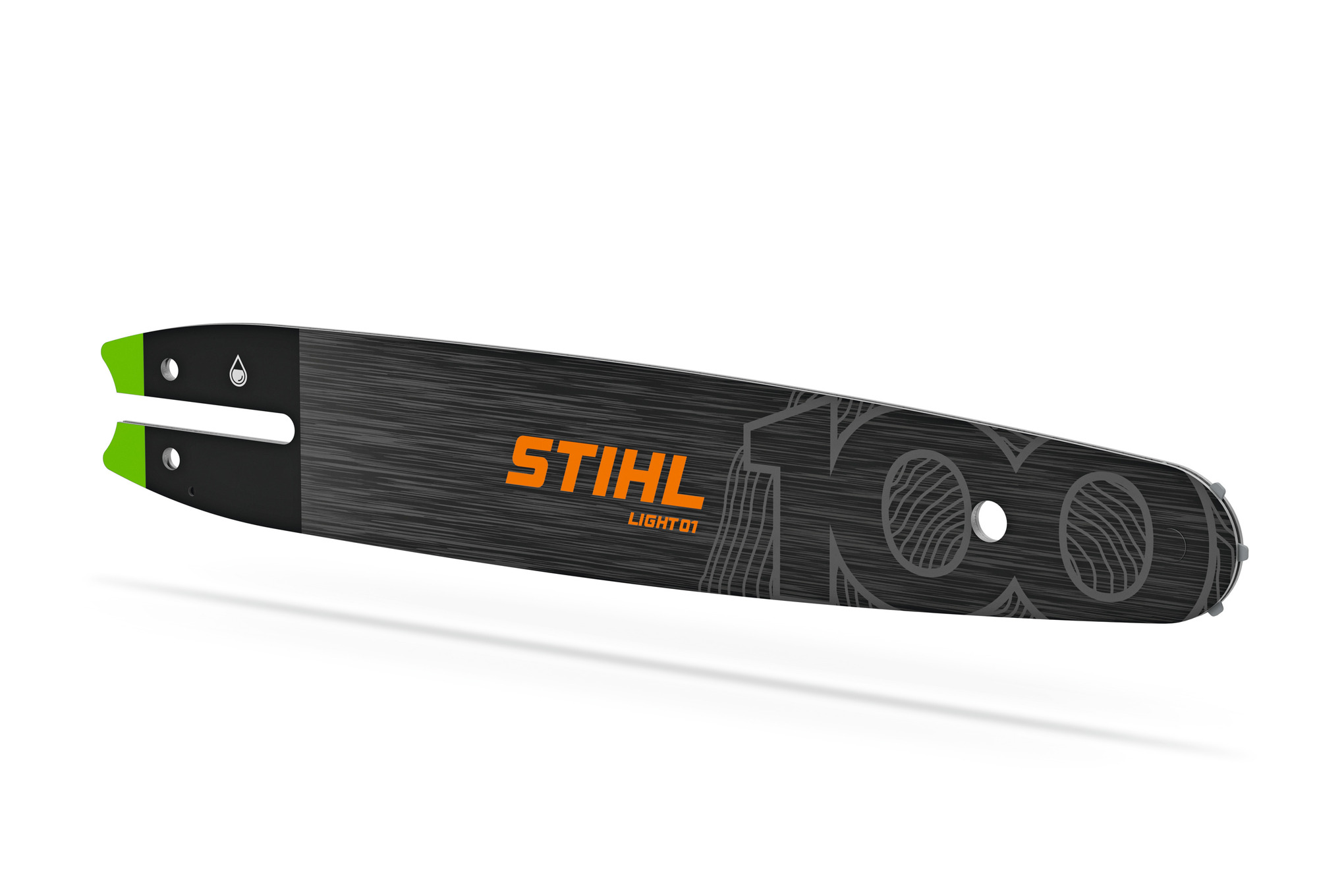 Light 01, 3/8", 1,1 mm, 100 χρόνια STIHL, σύνδεσμος στο πίσω μέρος 3005