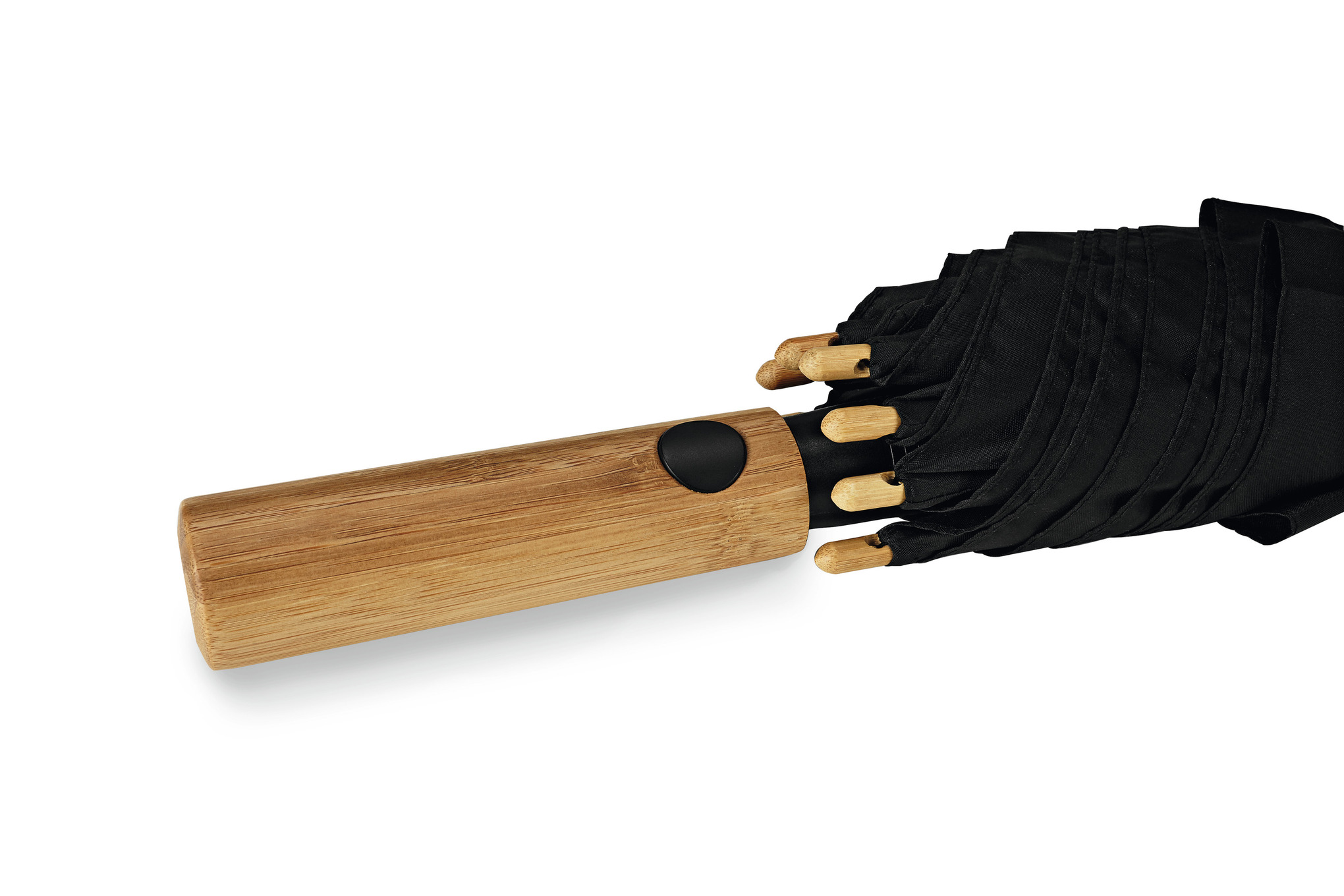 Stockschirm mit Bambusgriff