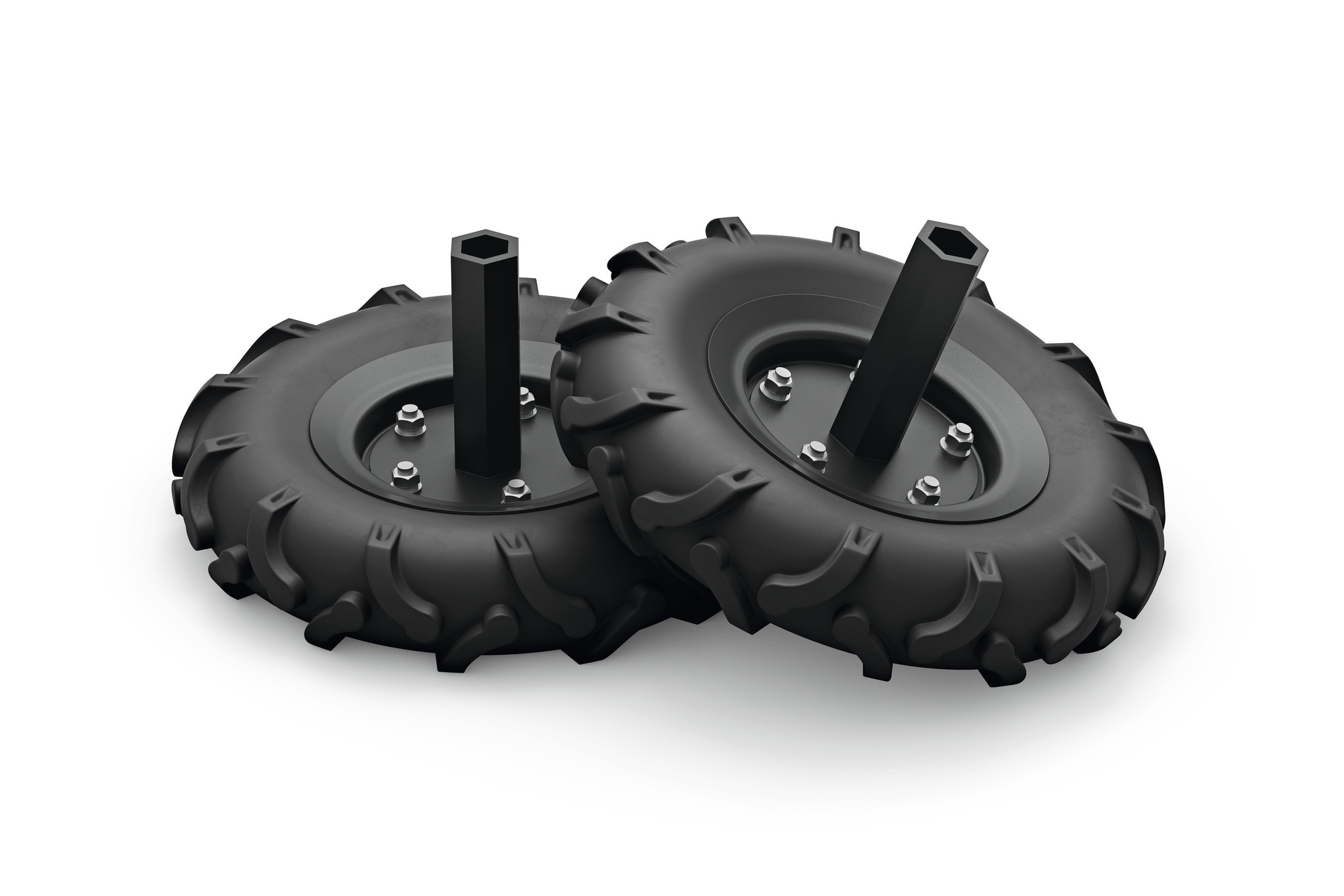 Ελαστικοί τροχοί ART 012 Rad για το σκαπτικό MH 600