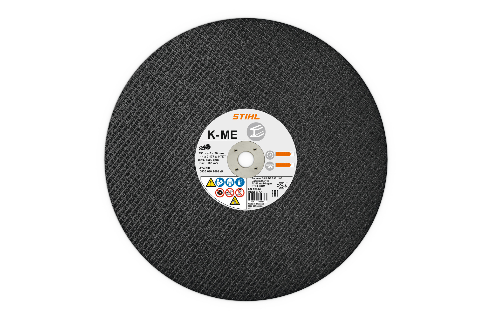 Kunstharz-Trennschleifscheibe